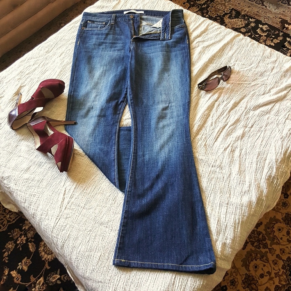 Joe's "Flare Visionaire" High Waist Vintage Jeans